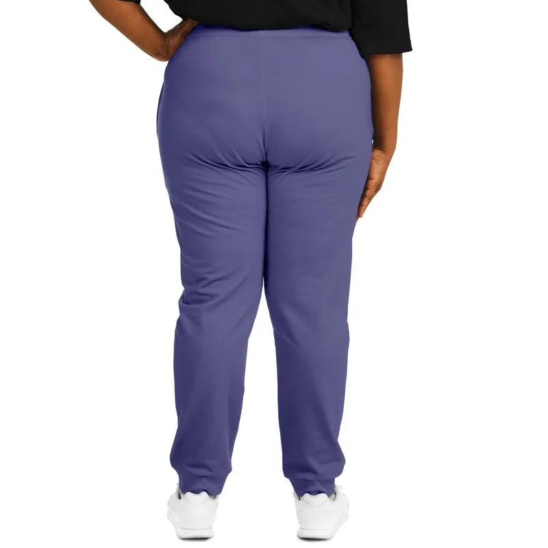 Shaded Pastel Blue Joggers | Unisex | with PLUS sizes | C60M60Y0K30