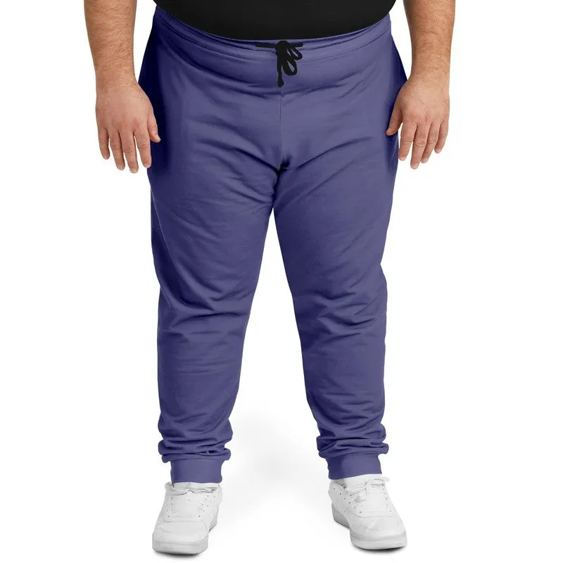 Shaded Pastel Blue Joggers | Unisex | with PLUS sizes | C60M60Y0K30