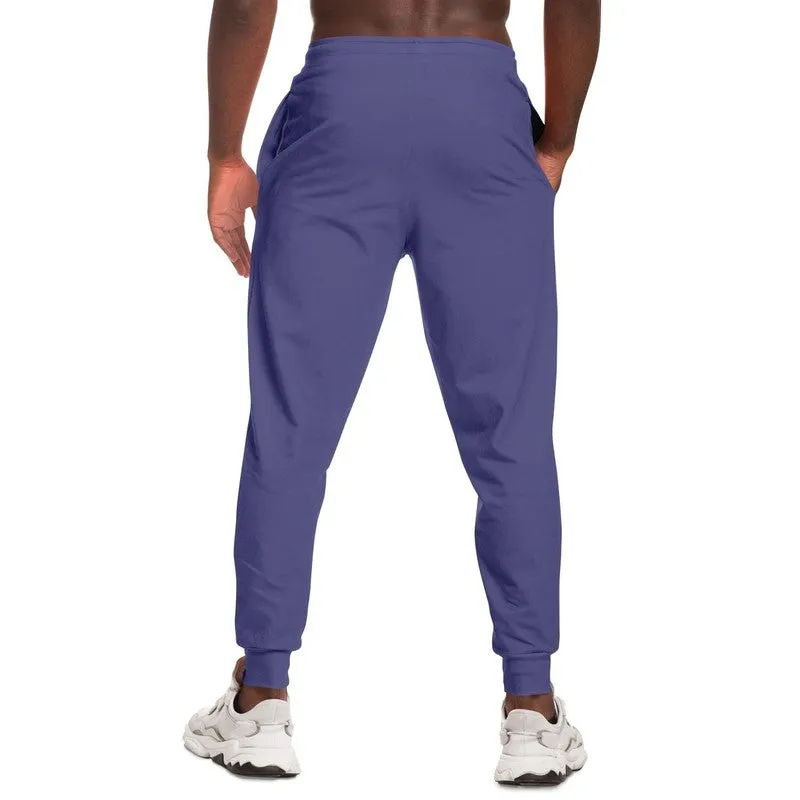 Shaded Pastel Blue Joggers | Unisex | with PLUS sizes | C60M60Y0K30