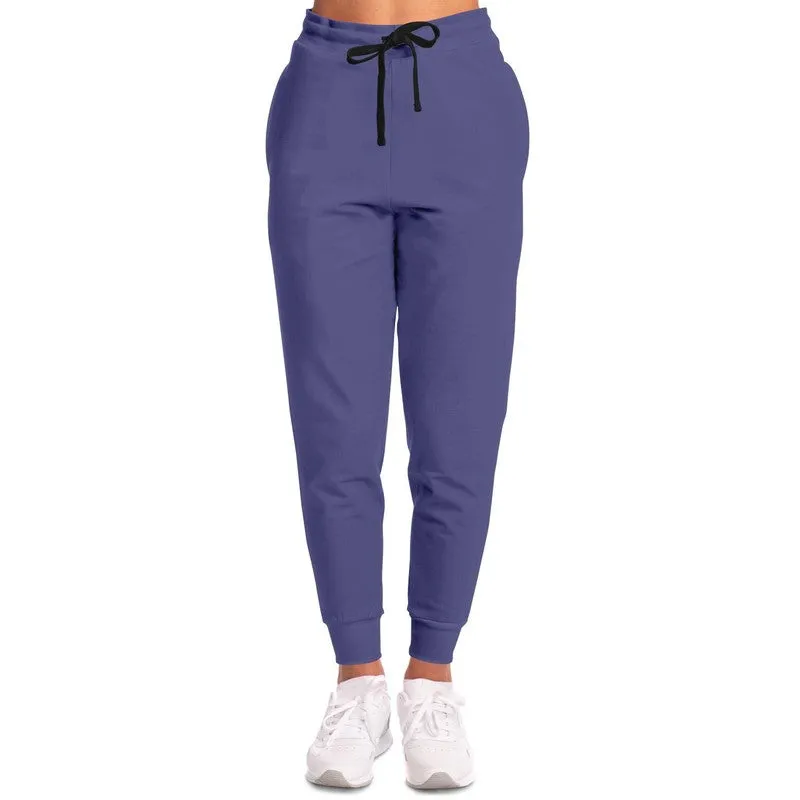 Shaded Pastel Blue Joggers | Unisex | with PLUS sizes | C60M60Y0K30