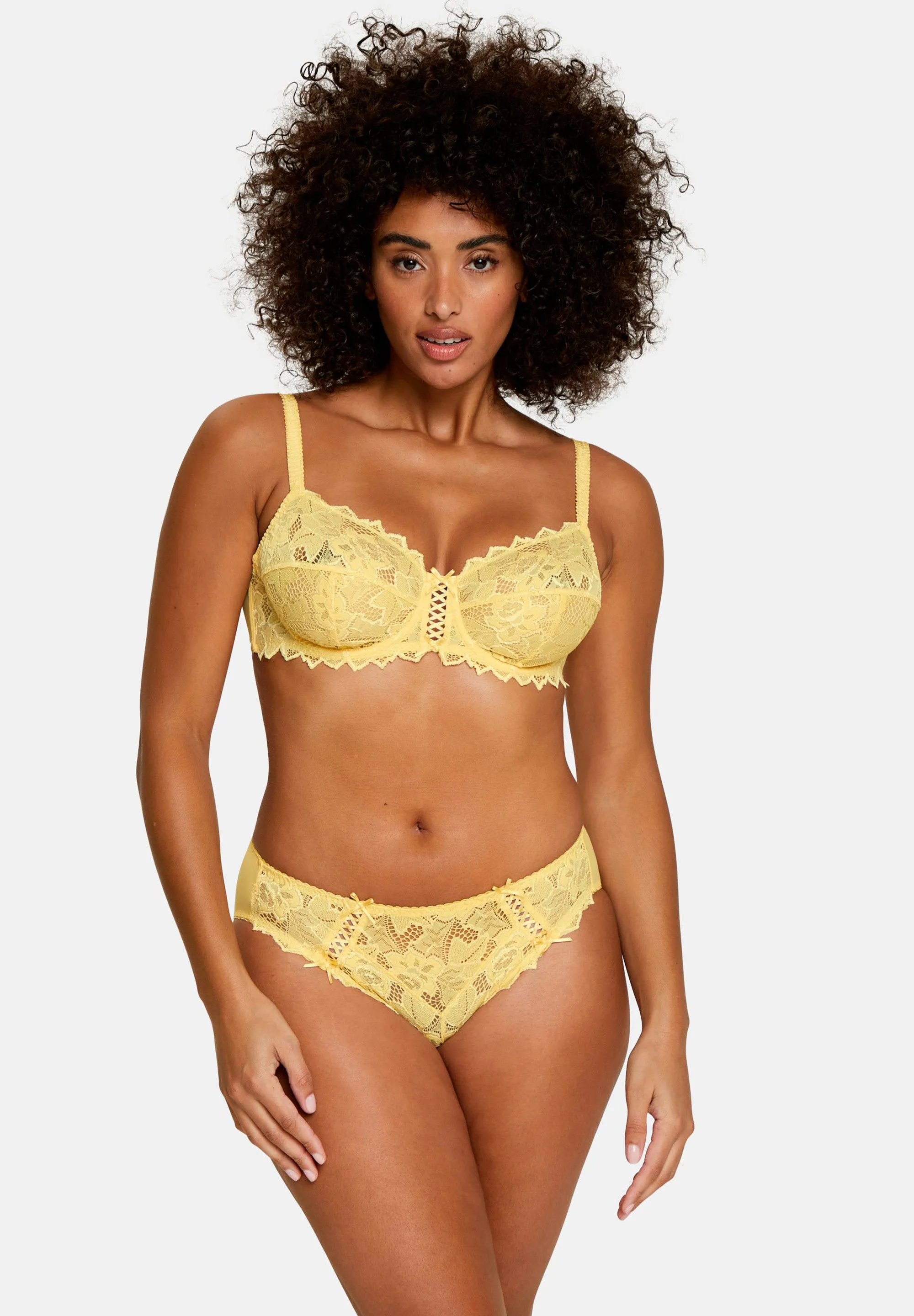 Slip Arum Jaune Brume Dorée
