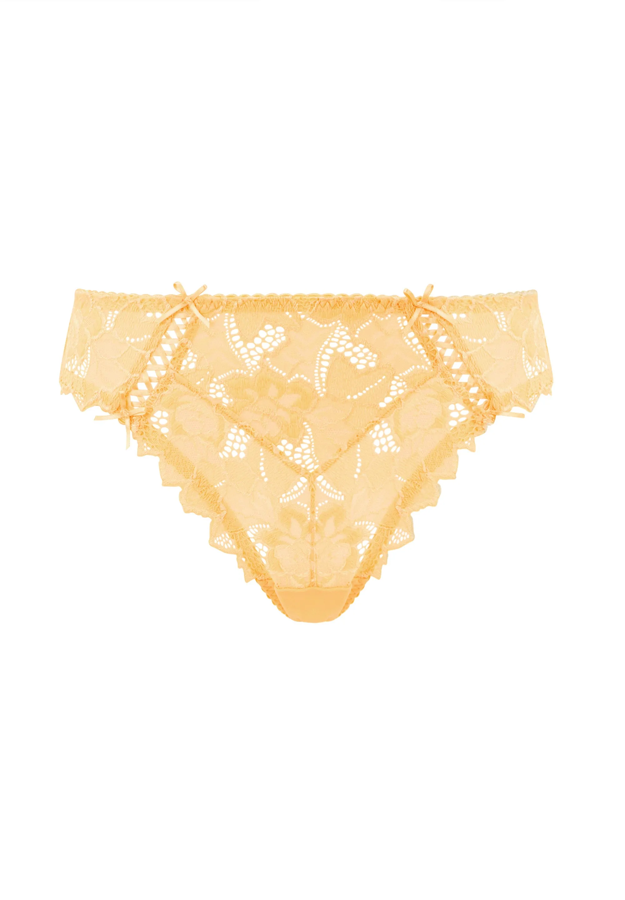 Slip Arum Jaune Brume Dorée