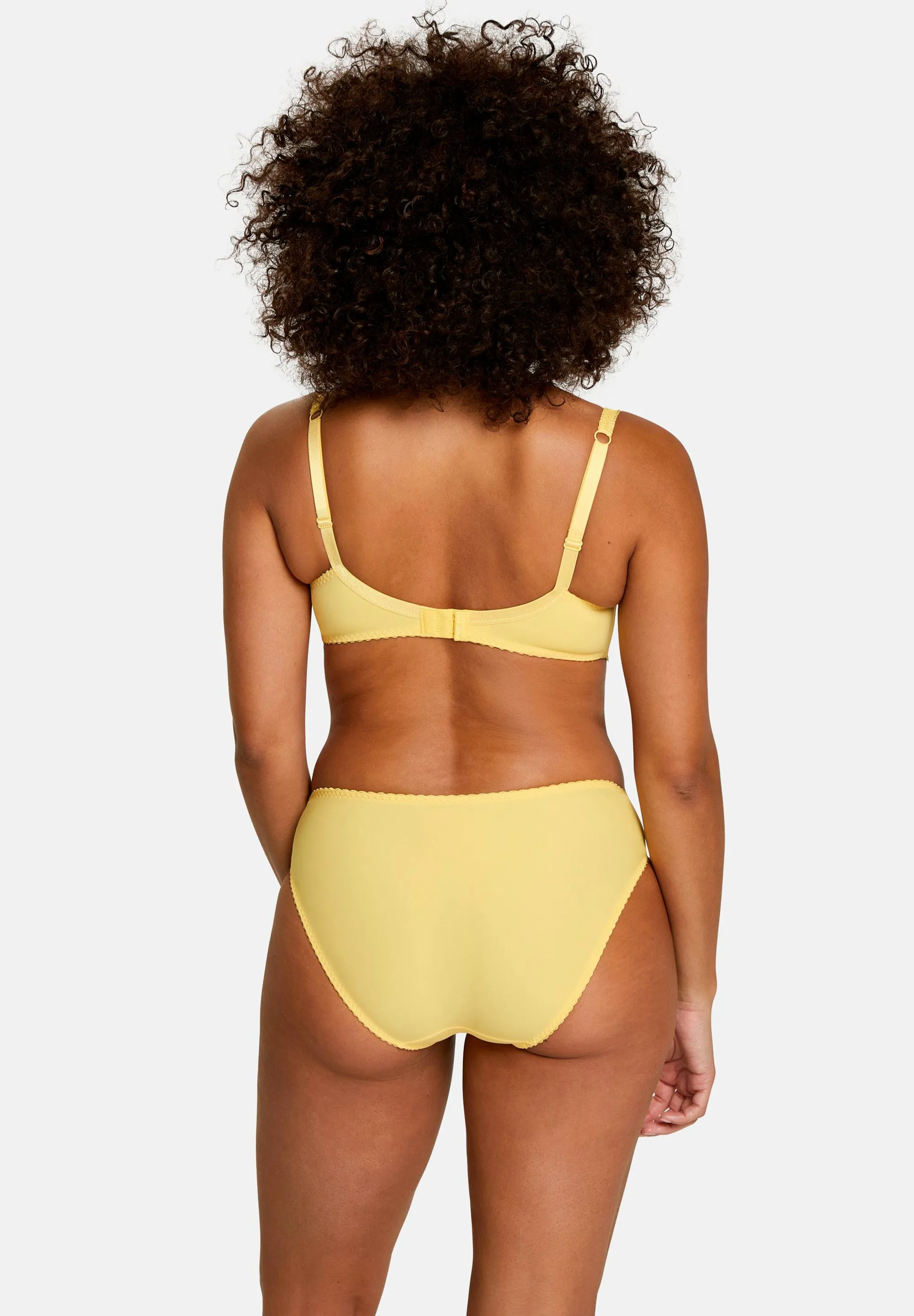 Slip Arum Jaune Brume Dorée