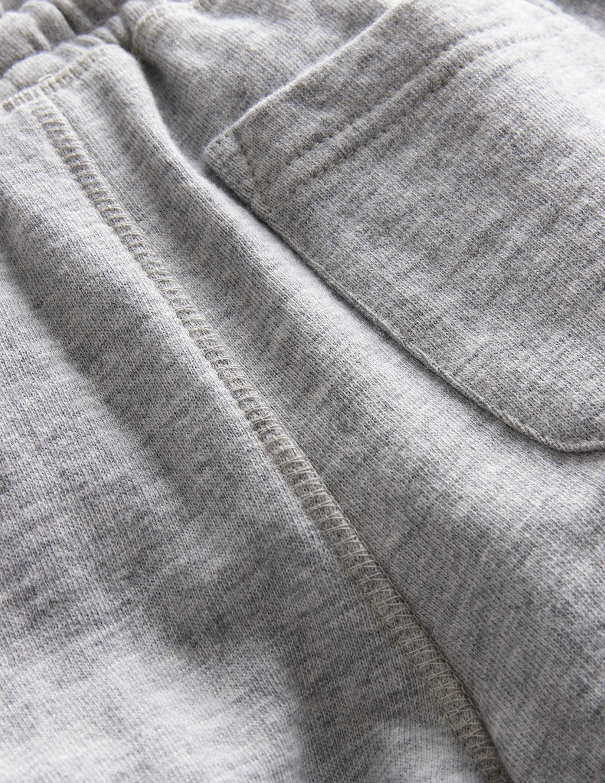 Slub Cargo Joggers-Grey Marl