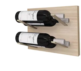 STACT Premier L-type Wine Rack - Oak & Bronze