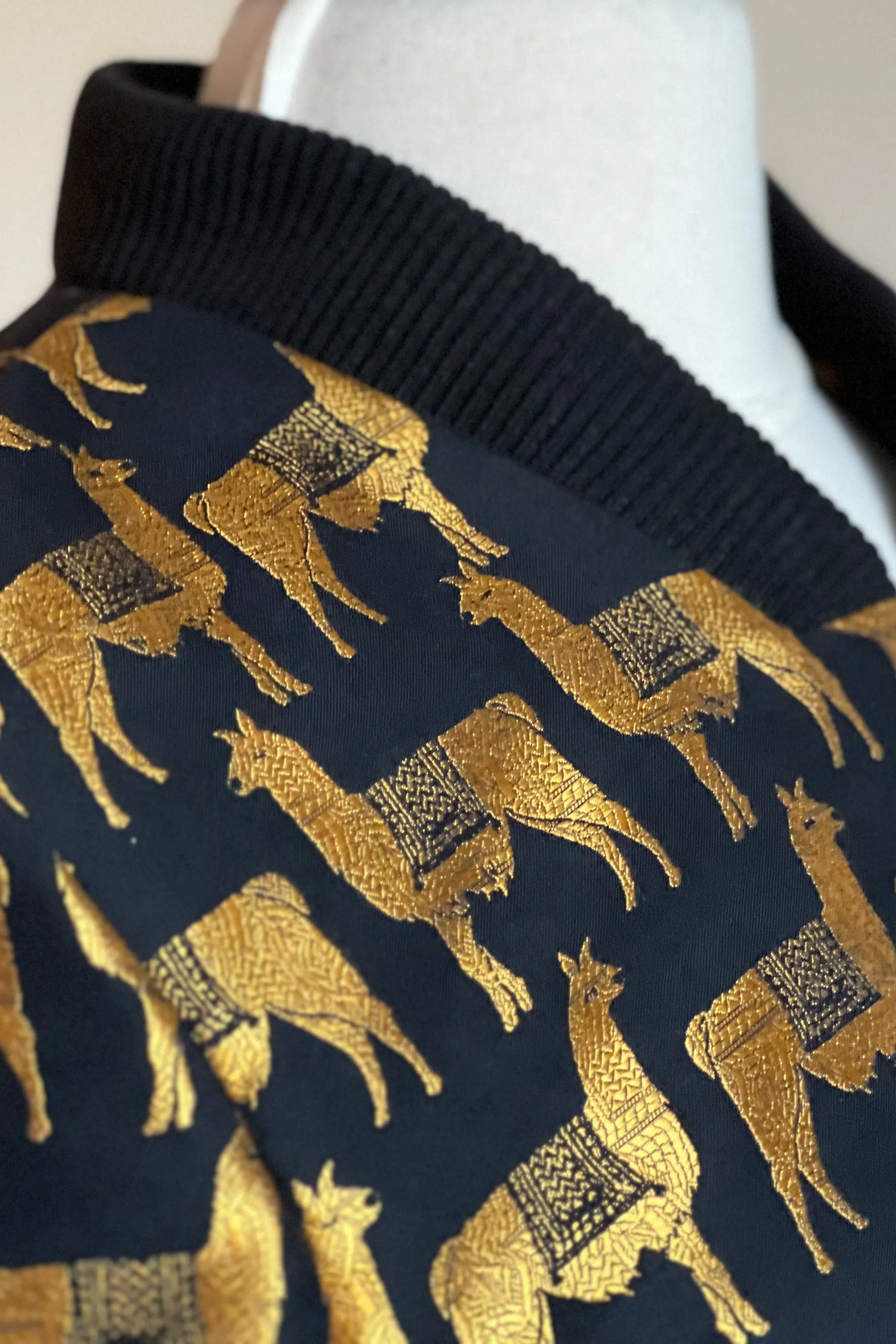 Strangelove Bomber Jacket - Golden Llama