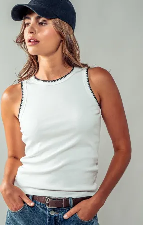 Stucture Knit Tank Top