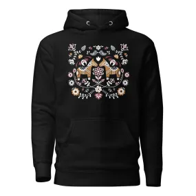 Swedish Dala Horse Hoodie