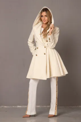 SWING HOOD COAT