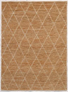 Tempest 170cm x 230cm Jute Rug - White