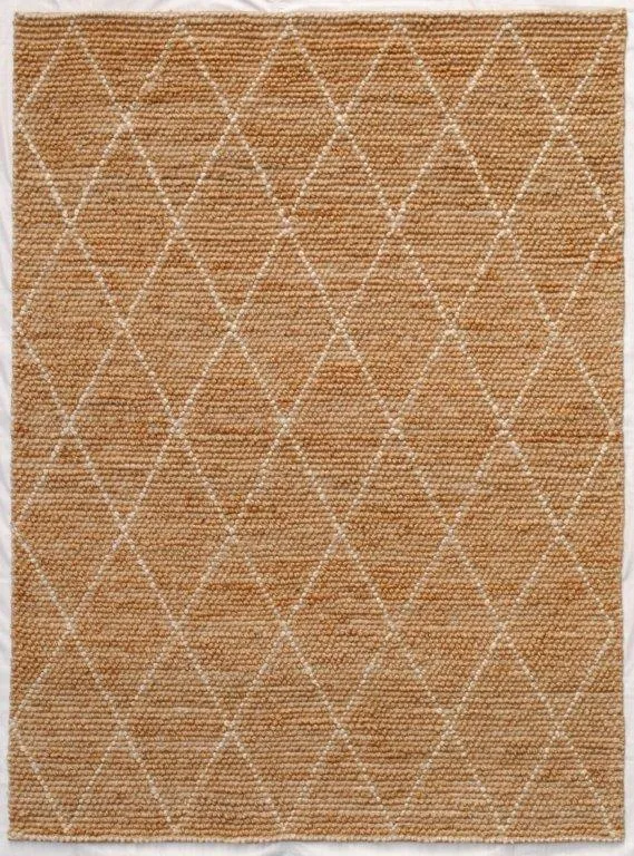 Tempest 170cm x 230cm Jute Rug - White
