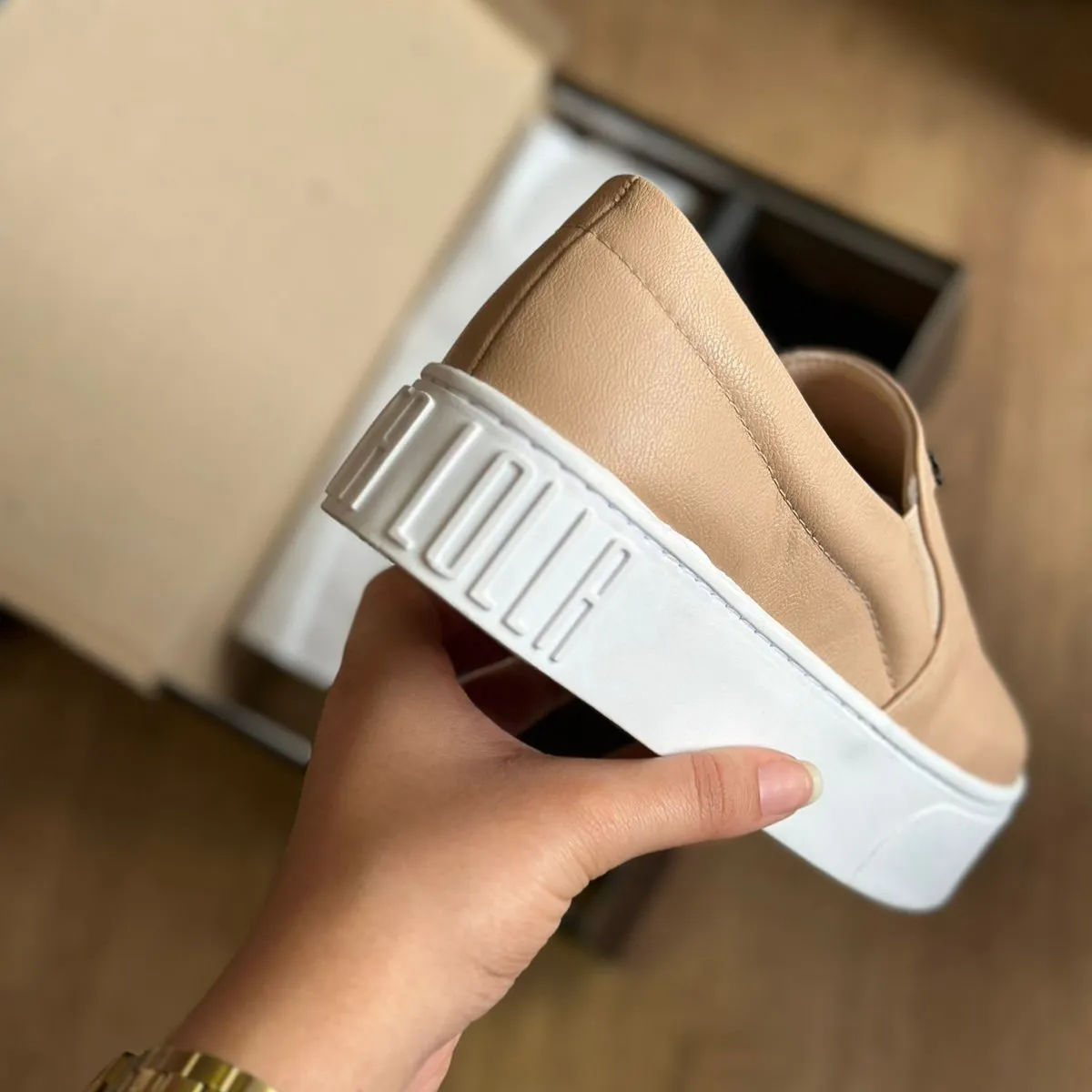 Tênis Santa Lolla Slip On Flatform 038F.11E4