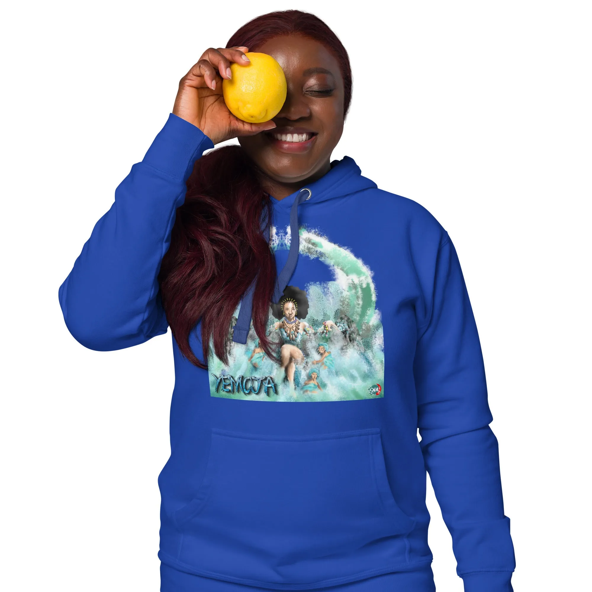 Unisex graphic Hoodie Afrikkan Pantheon (African Gods) Yemoja