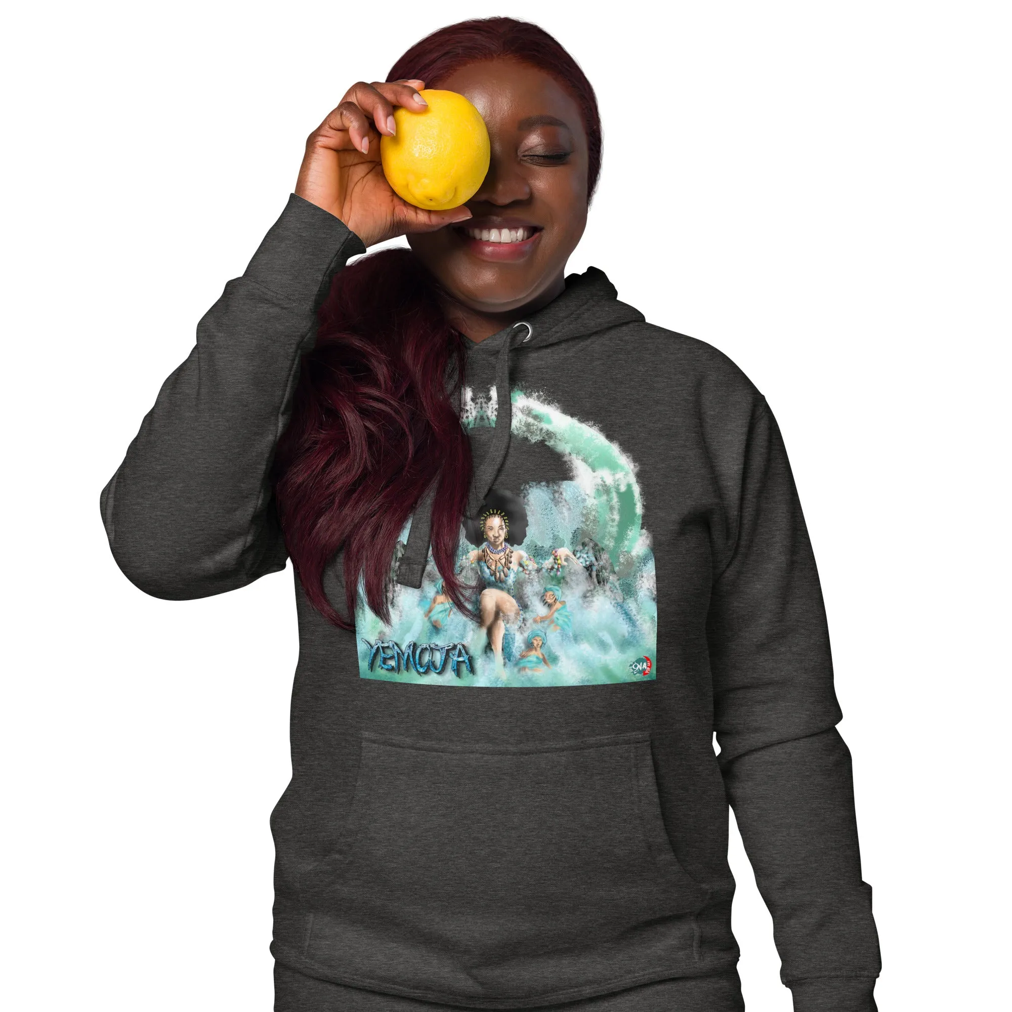 Unisex graphic Hoodie Afrikkan Pantheon (African Gods) Yemoja