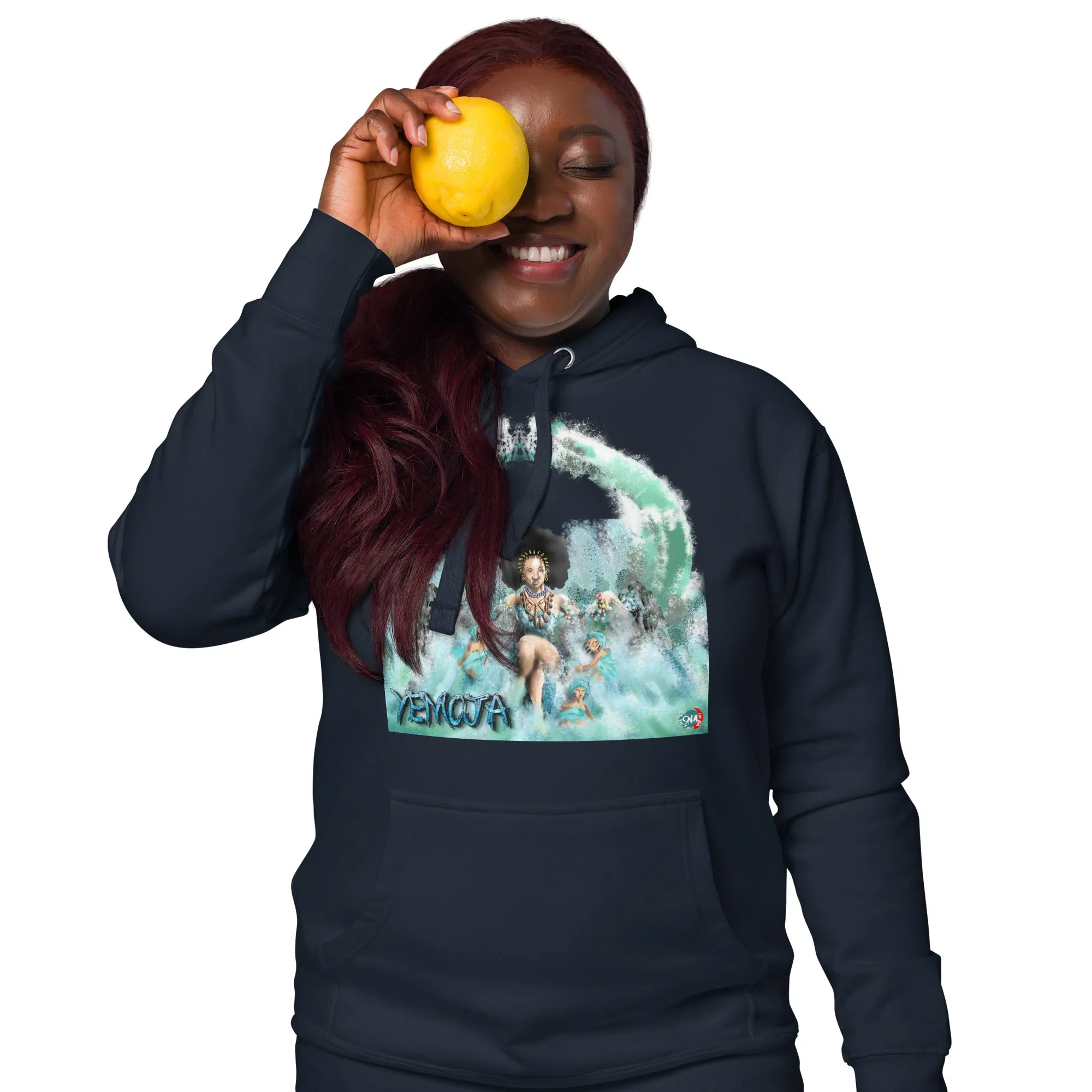 Unisex graphic Hoodie Afrikkan Pantheon (African Gods) Yemoja