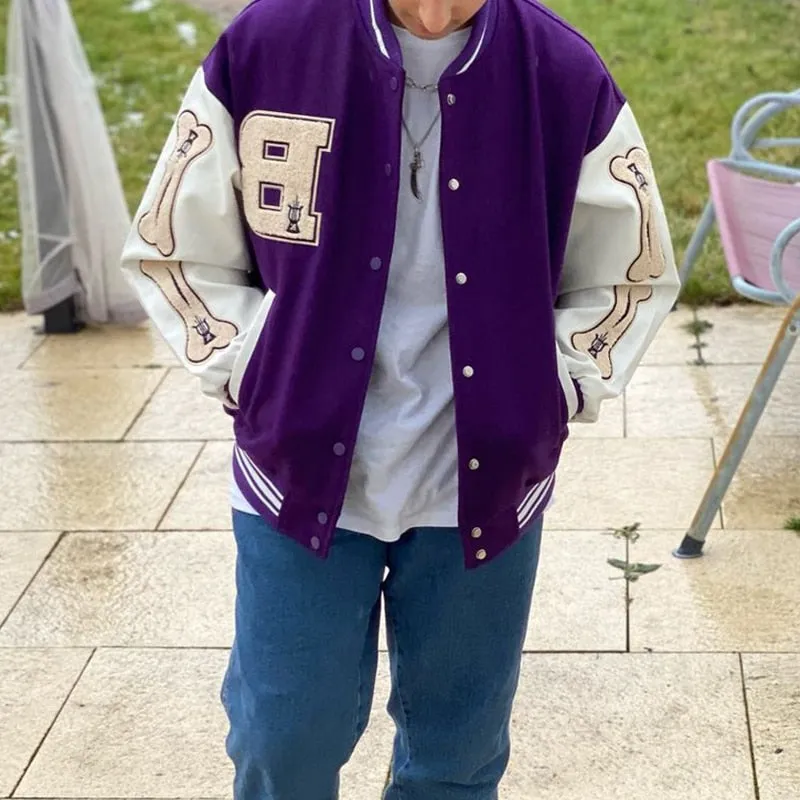 Unisex Leather Varsity Jacket