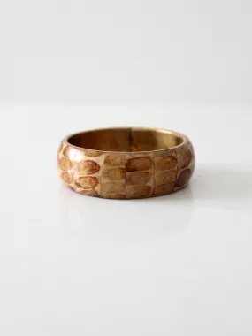 vintage slip on bracelet