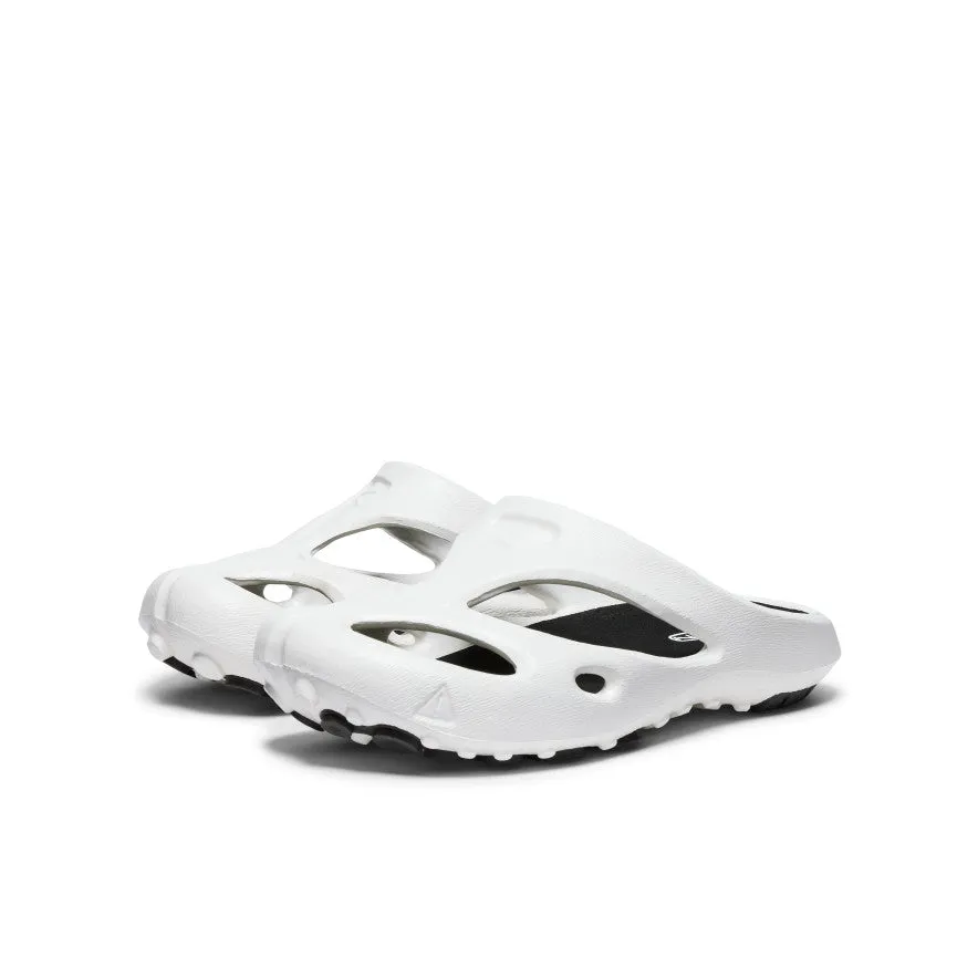 Women's Shanti Clog  |  White/Black