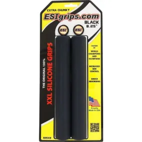 XXL Extra Chunky Bike Handlebar Grips - Black